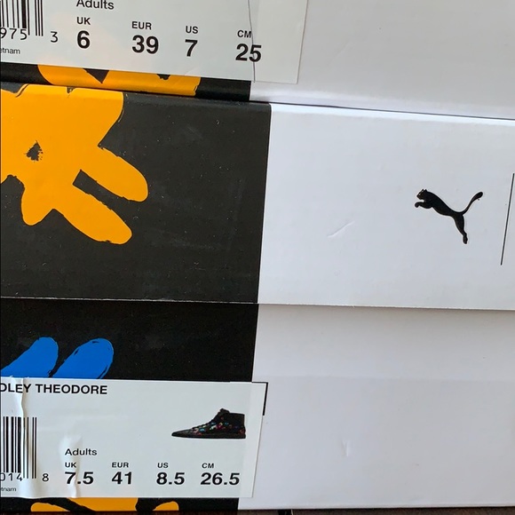 Puma Basket Mid BRADLEY THEODORY SHOES - Picture 8 of 8